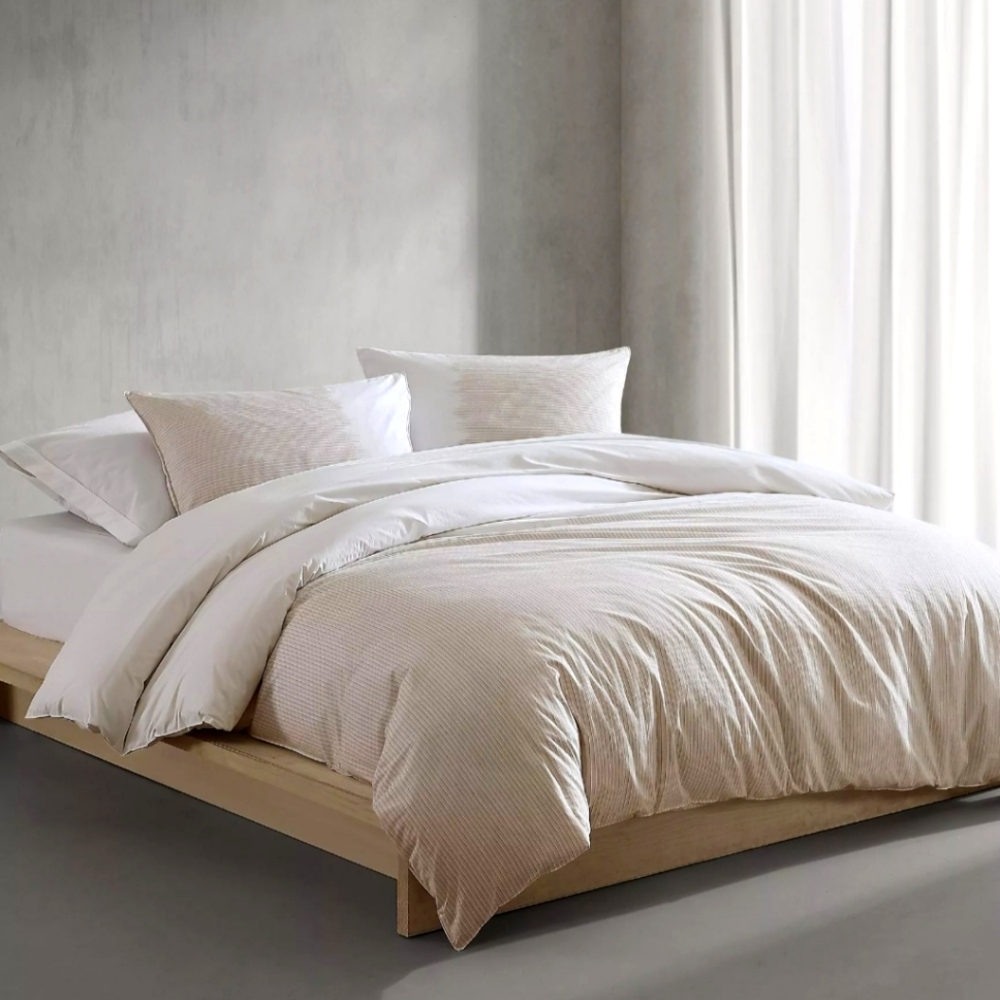 Calvin Klein Cream Duvet Cover Set